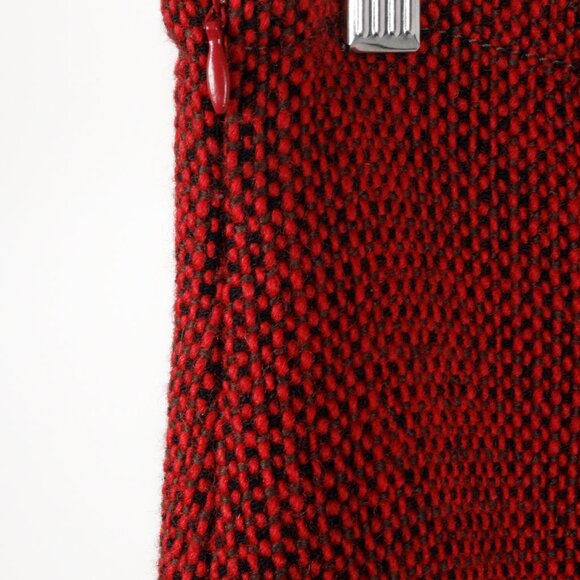 Miu Miu 2012 Checkered Wool Knit Mini Skirt - Picture 7 of 10